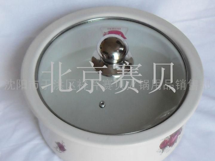 白色砂锅 3升砂锅 火锅电磁炉专用砂锅