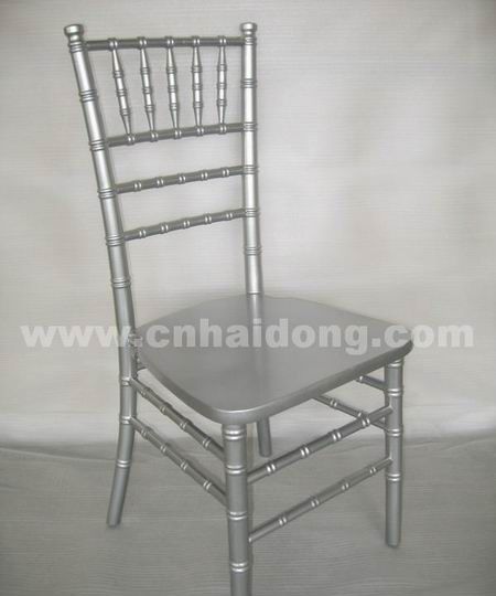 银色竹节椅 Silver Chiavari Chair