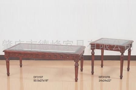 德峰实木精品/家具家私/家具厂/实木仿古雕花茶几