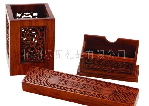 红木工艺品套装