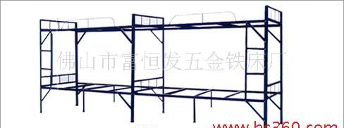 多人组合连体两层角铁床