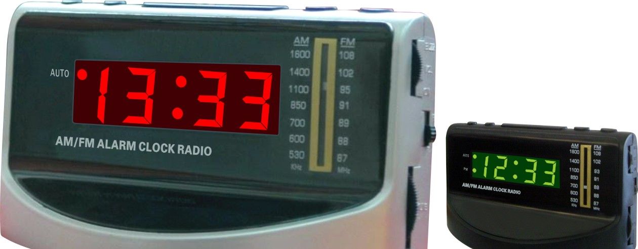 AM/FM钟控收音机ALARM CLOCK RADIO