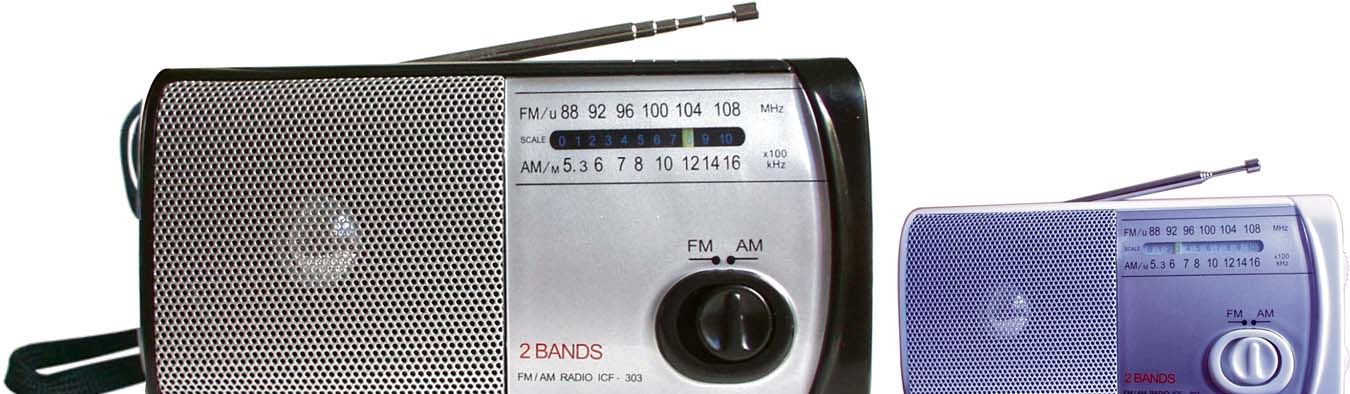 AM/FM收音机PORTABLE RADIO-303