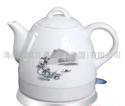 陶瓷电热水壶套装 陶瓷电水壶