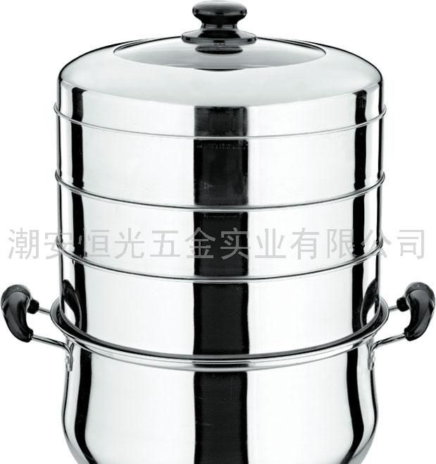 三层无磁复底蒸分体