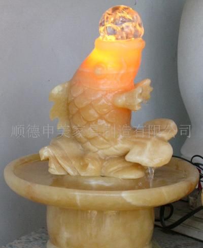 银色风水球