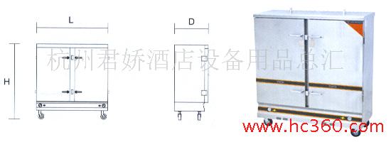 Q型双门电、汽、电消毒蒸饭车