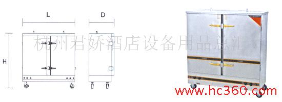 Q型单门燃气消毒蒸饭车