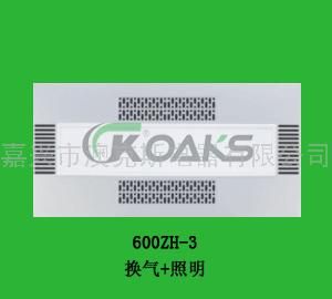 集成吊顶600ZH-3换气+照明