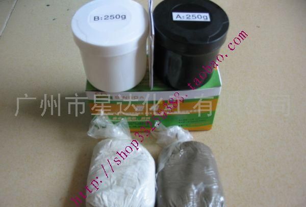 大理石胶环保魔塑钢浆强力胶粘剂铸工胶铸件填补膏工业修补剂