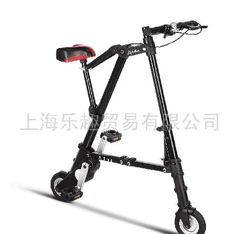 最新6寸黑色金刚A-bike折叠车