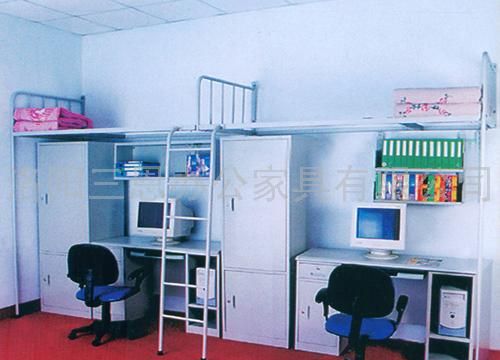 电脑组合床