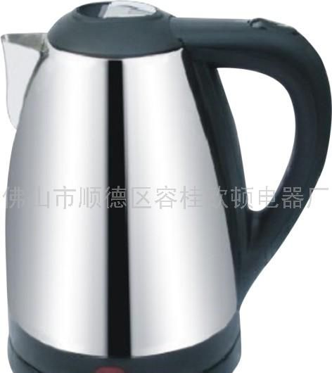 360度任意角度旋转,水沸自动断电,不锈钢电热开水壶