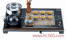 千威茶艺 木纹电磁茶盘