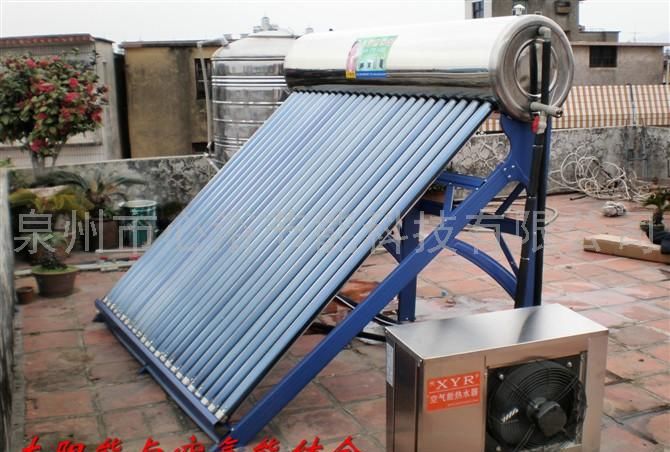 太阳能热水器与热泵结合