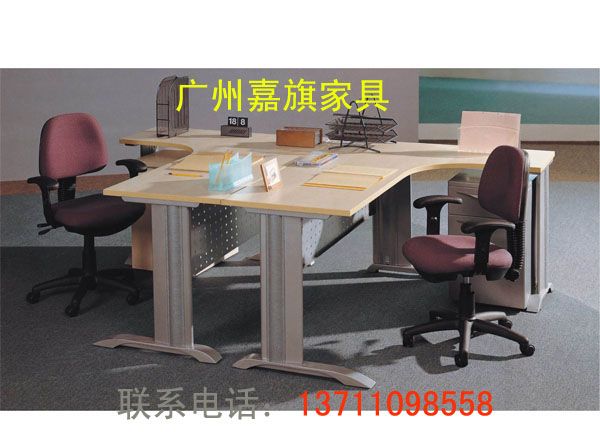 办公台,办公桌,防火板办公桌,办公家具F-019