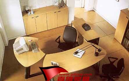办公台,办公桌,防火板办公桌,办公家具F-008