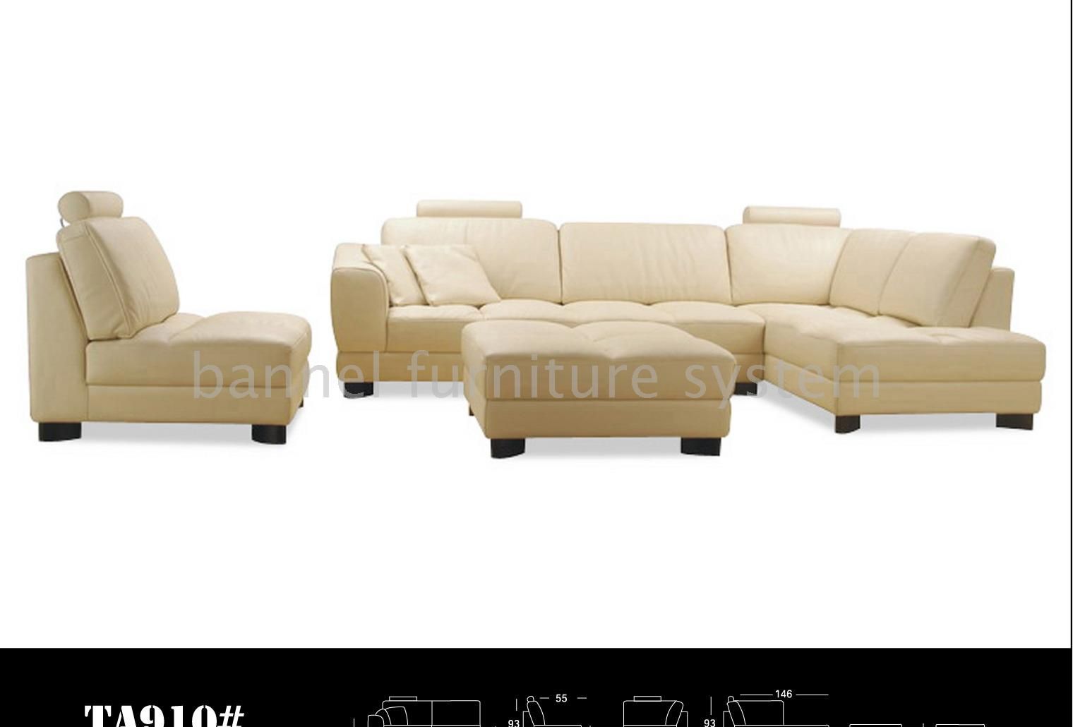 leather sofa