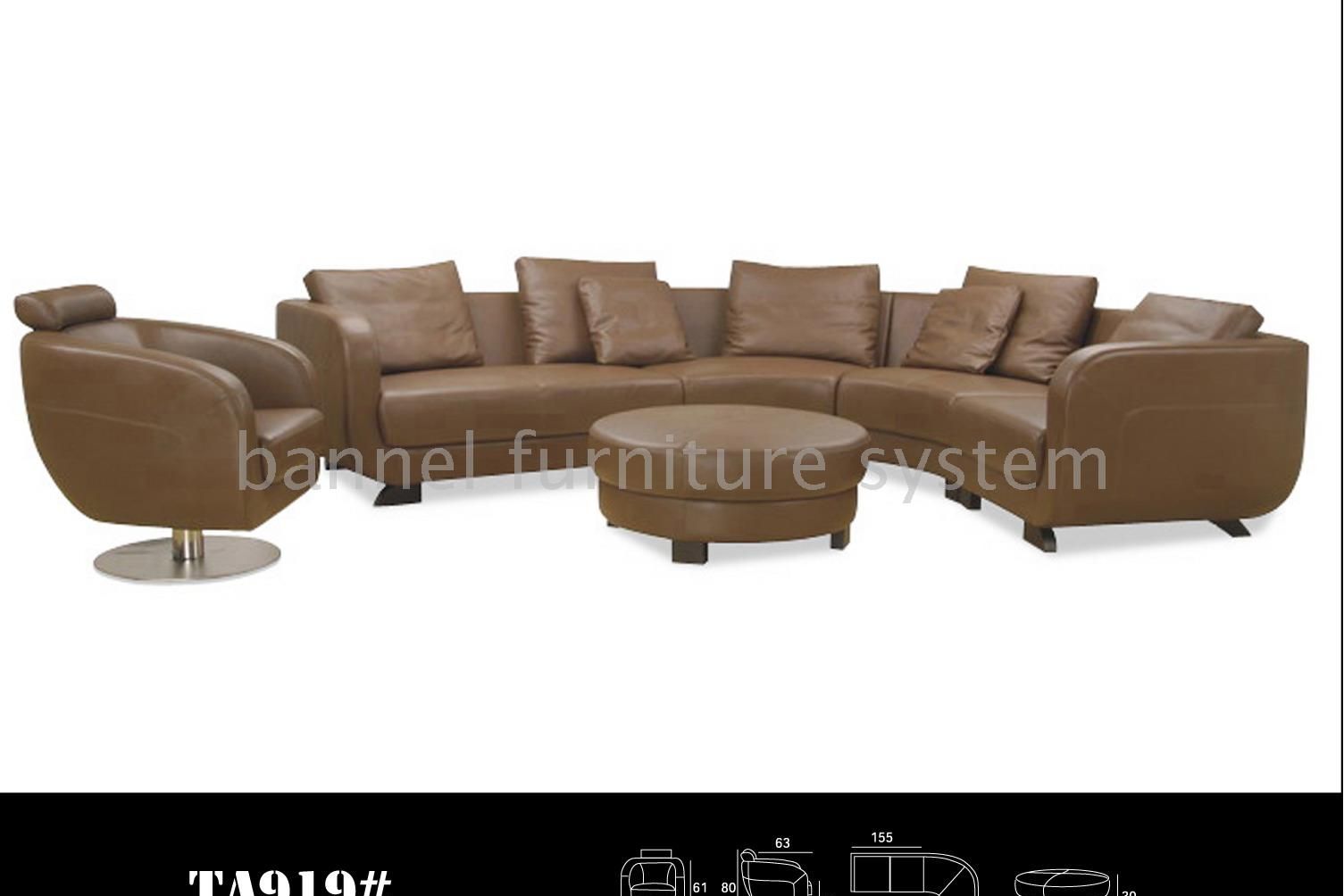 leather sofa