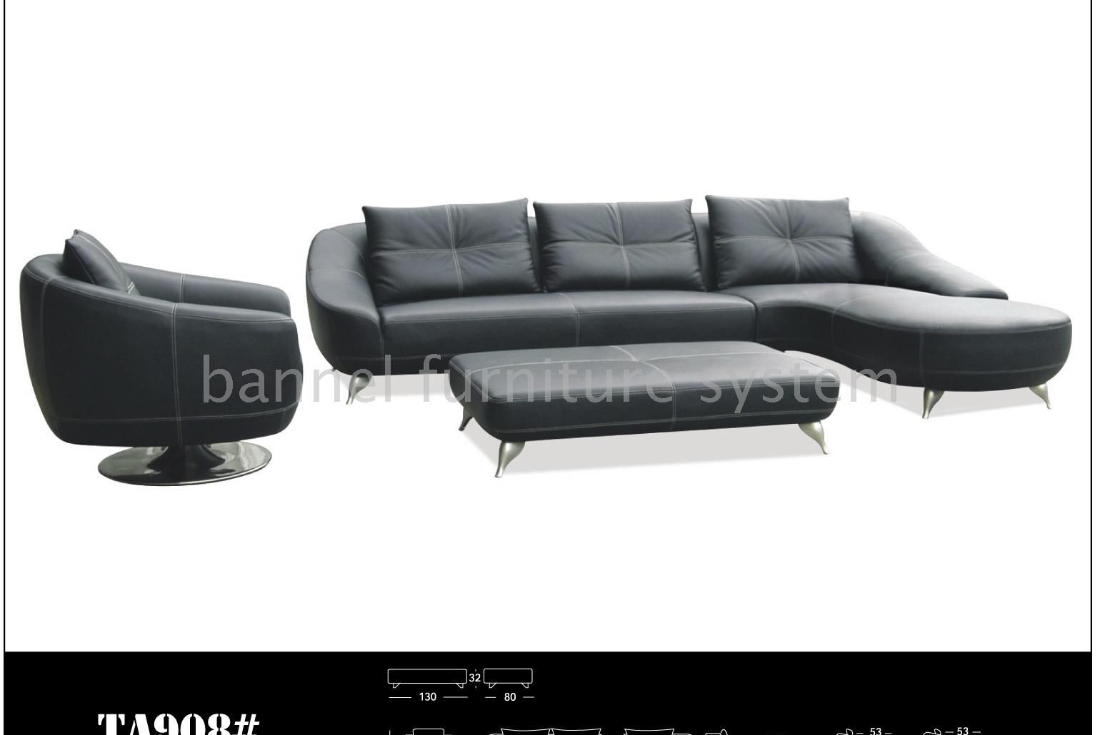 leather sofa