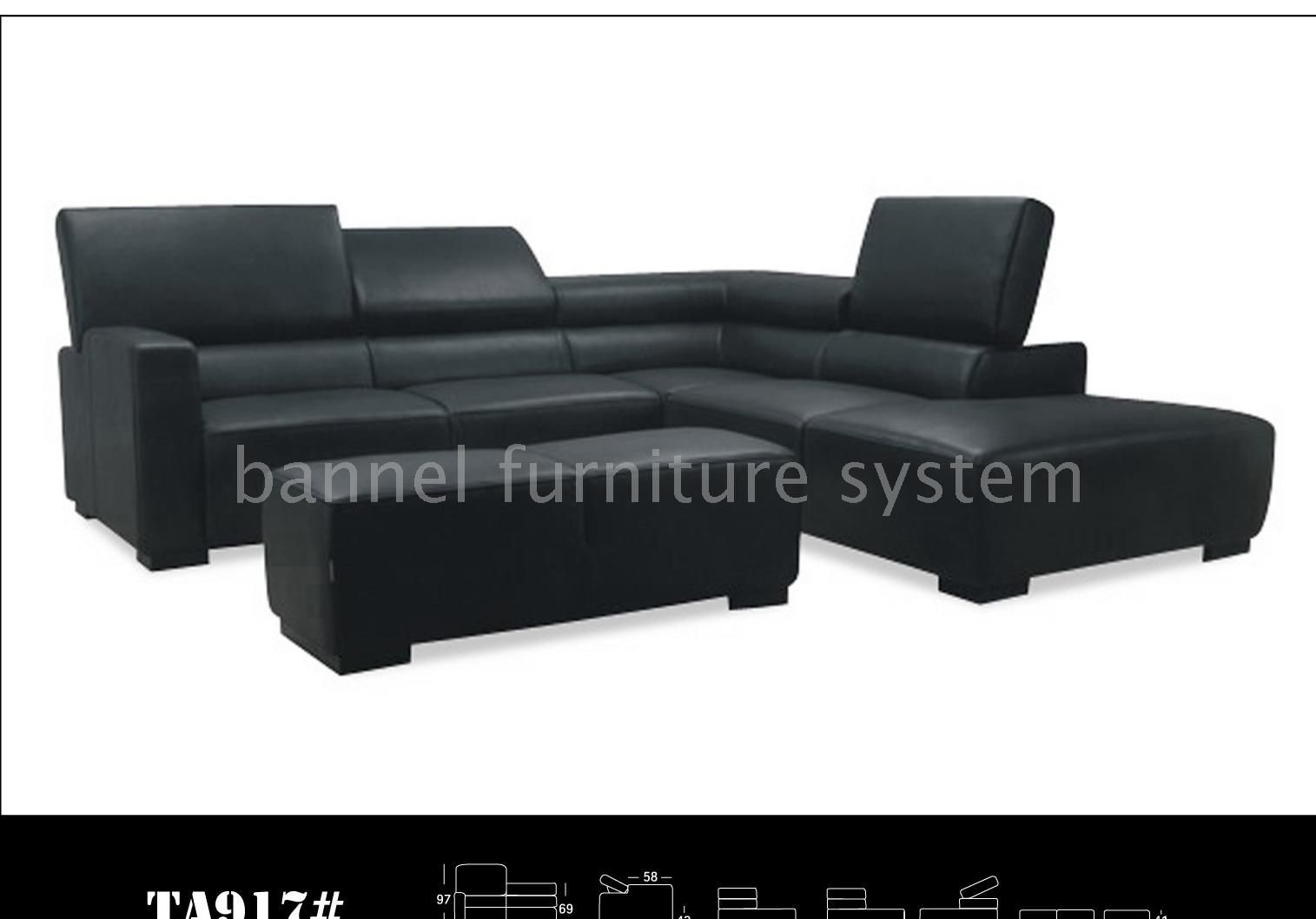 leather sofa