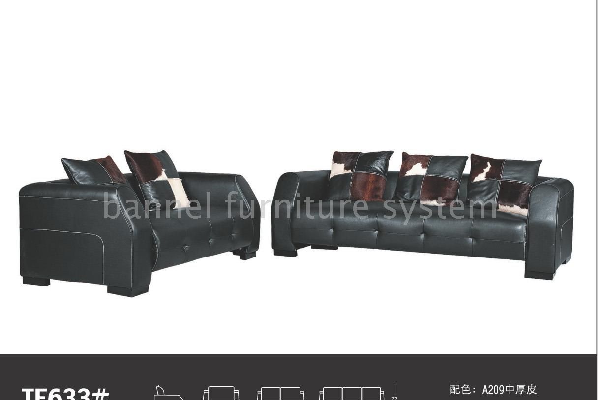 leather sofa