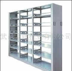 双 柱 双 面 书 架 