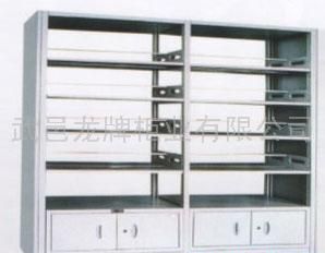 双柱 双面 书架