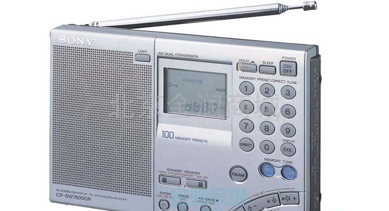 索尼SONY收音机 ICF-SW7600GR收音机新到货(有