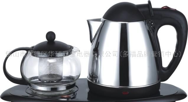 1.8升套装不锈钢电热水壶