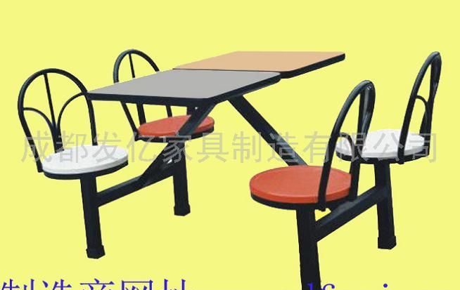 餐桌椅.快餐桌椅.玻璃钢餐桌椅.排椅