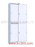 上玻下铁移门柜